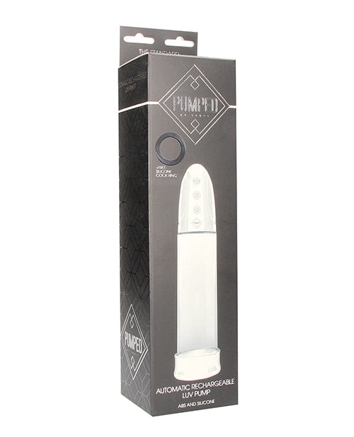 Shots America Shots Pumped Automatic Rechargeable Luv Pump Transparent Penis Toys