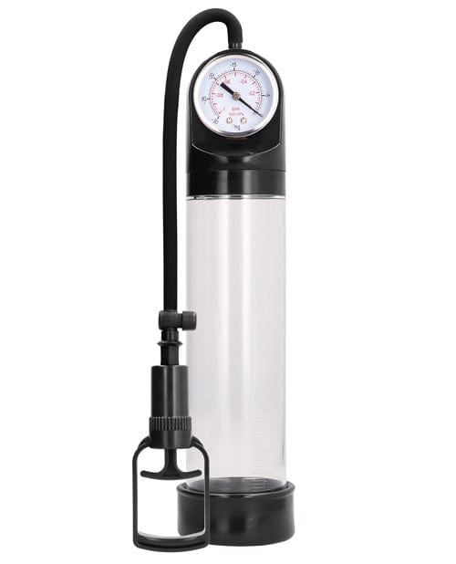 Shots America Shots Pumped Comfort Pump with Advanced Psi Gauge - Transparent Penis Toys