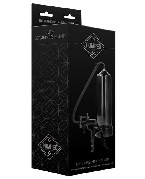Shots America Shots Pumped Elite Beginner Pump - Black Penis Toys