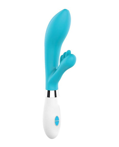 Shots America Shots Luminous Agave Silicone 10 Speed Rabbit - Turquoise Vibrators