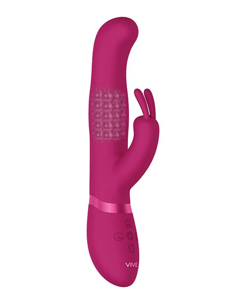 Shots America Shots Vive Izara Rotating Beads Rabbit - Pink Vibrators