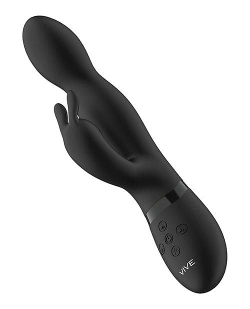 Shots America Shots Vive Niva Rotating Rabbit - Black Vibrators