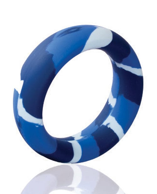 SI Novelties Major Dick Commando 2" Wide Donut - Blue Camo Penis Toys