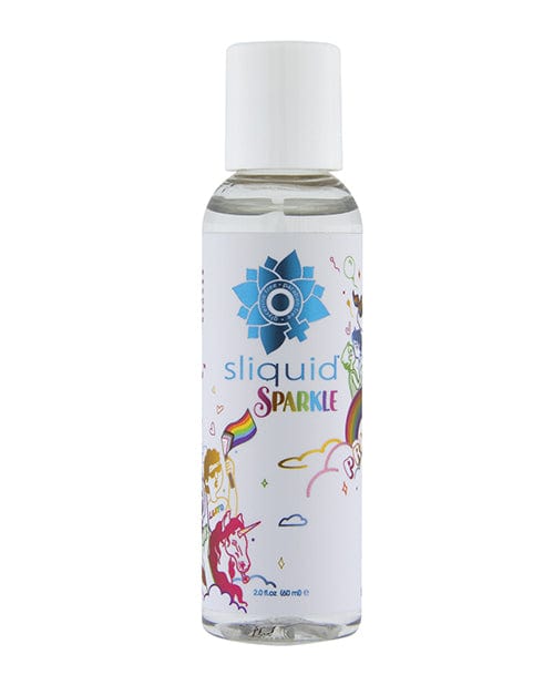 Sliquid LLC Sliquid Naturals Sparkle Pride Water Based Lube 2 Oz Lubes