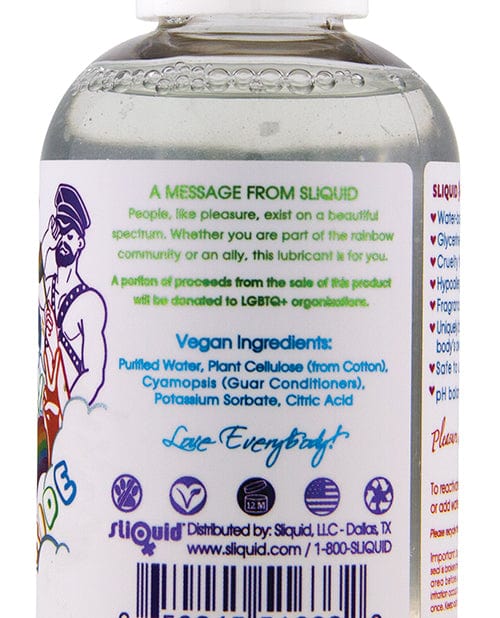 Sliquid LLC Sliquid Naturals Sparkle Pride Water Based Lube Lubes