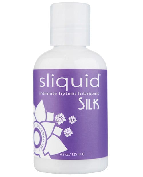 Sliquid Sliquid Silk Hybrid Lube Glycerine &amp; Paraben Free 4.2 Oz Lubes