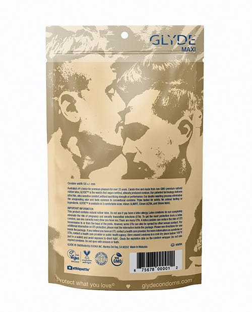 Sooka INCunion Condoms Glyde Maxi More