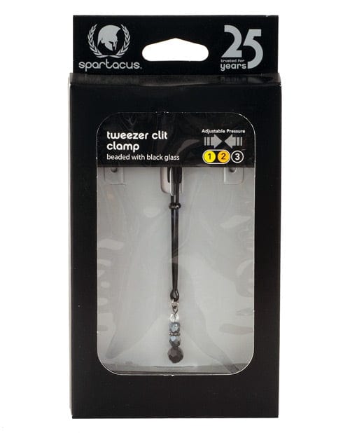 Spartacus Spartacus Black Beaded Clit Clamps Kink &amp; BDSM