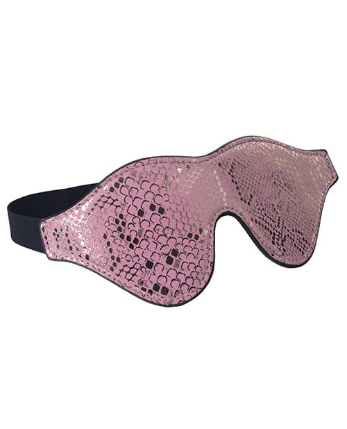 Spartacus Spartacus Blindfold with Leather Pink Kink &amp; BDSM
