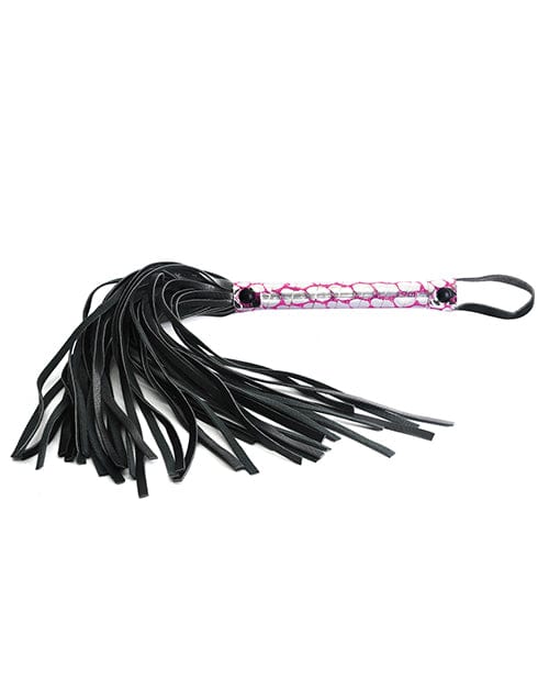 Spartacus Spartacus Faux Leather Flogger Pink Kink &amp; BDSM