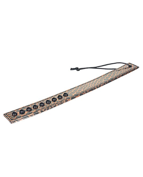 Spartacus Spartacus Faux Leather Paddle Gold Kink &amp; BDSM