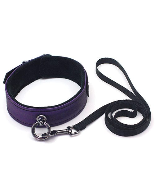 Spartacus Spartacus Galaxy Legend Collar &amp; Leash - Purple Kink &amp; BDSM