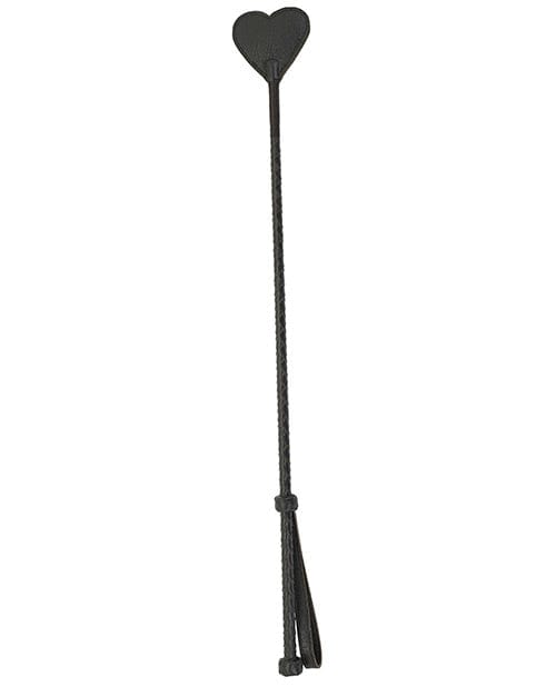 Spartacus Spartacus Heart Crop - Brown Leather Kink &amp; BDSM