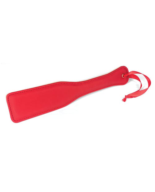Spartacus Spartacus Pu Paddle with Reverse Plush Red Kink &amp; BDSM