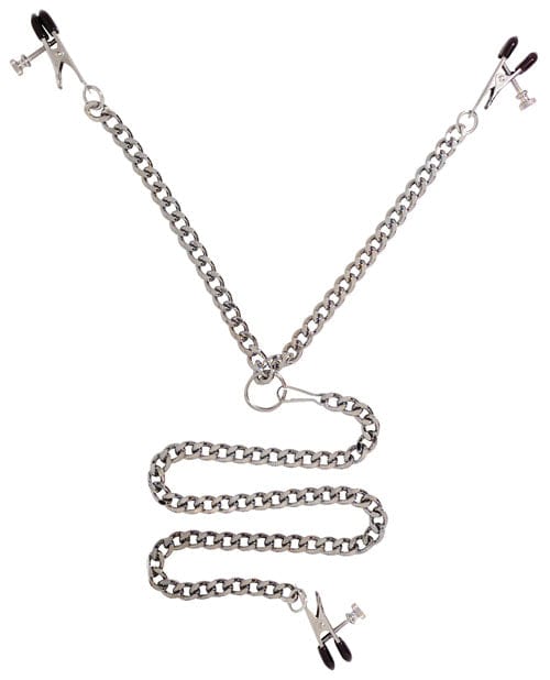 Spartacus Spartacus Y-style Broad Tip Nipple Clamps &amp; Clit Clamp Kink &amp; BDSM