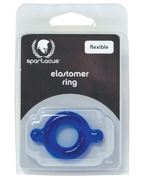 Spartacus Spartacus Elastomer Cock Ring Blue Penis Toys