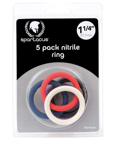 Spartacus Spartacus Nitrile Cock Ring Set 1.25 inches Penis Toys