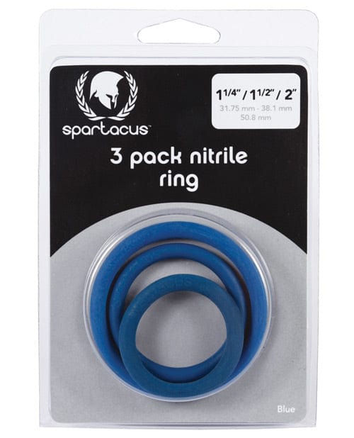 Spartacus Nitrile Cock Ring Set