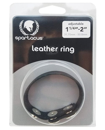 Spartacus Spartacus Plain Leather Cock Ring Penis Toys