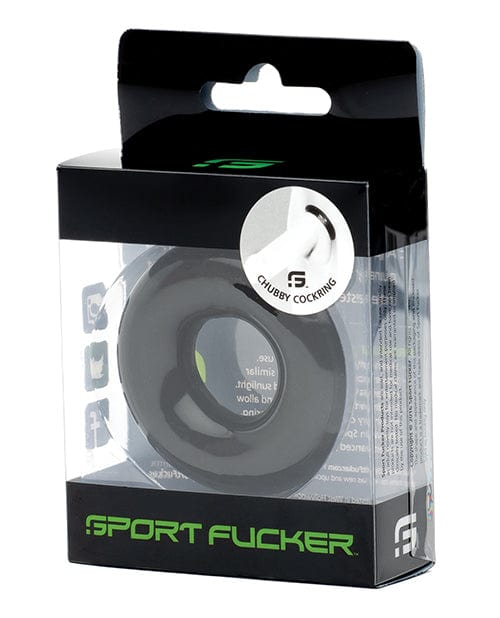 Sport Fucker Sport Fucker Chubby Cockring Black Penis Toys