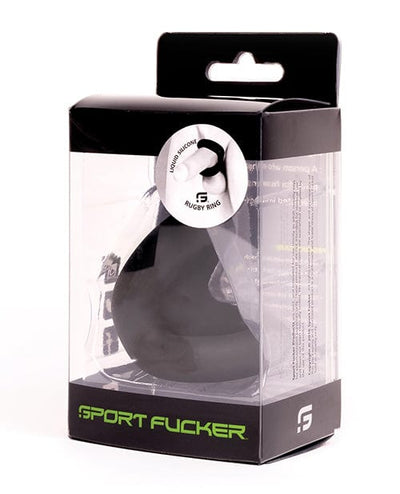 Sport Fucker Sport Fucker Rugby Ring Black Penis Toys