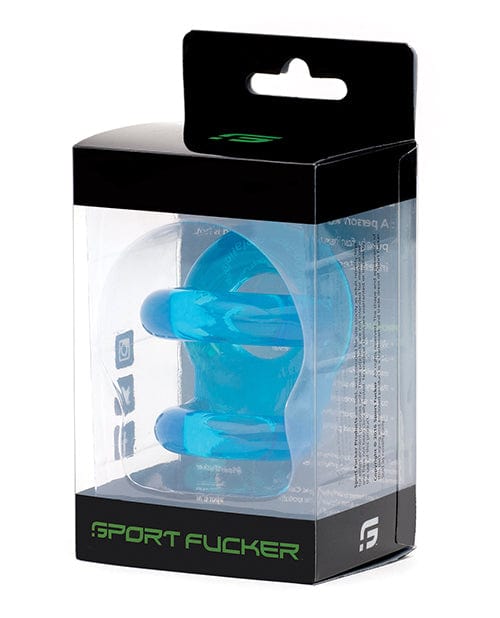 Sport Fucker Sport Fucker TPE Fucker Ring Ice Blue Penis Toys