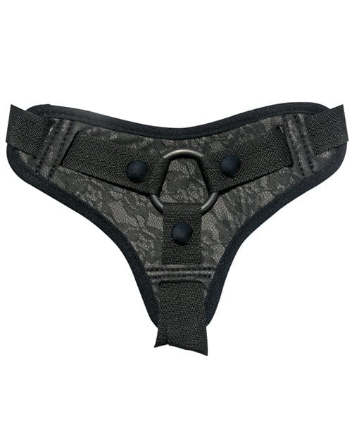 Sportsheets International Sincerely Lace Strap-on - Black Dildos