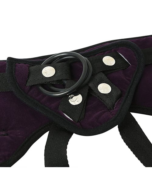 Sportsheets International Sportsheets Lush Strap On Harness - Purple Dildos