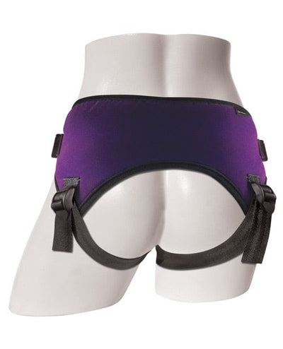 Sportsheets International Sportsheets Lush Strap On Harness - Purple Dildos