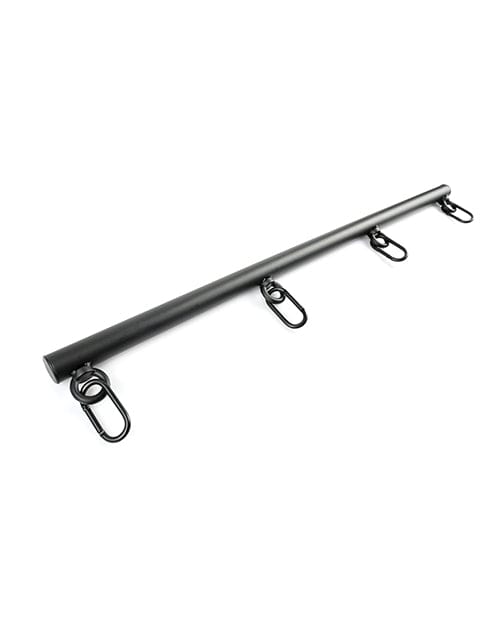 Sportsheets International Saffron Spreader Bar &amp; Cuff Set - Red-Black Kink &amp; BDSM