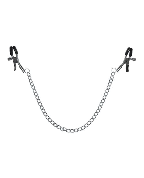 Sportsheets International Sex &amp; Mischief Chained Nipple Clamps Kink &amp; BDSM