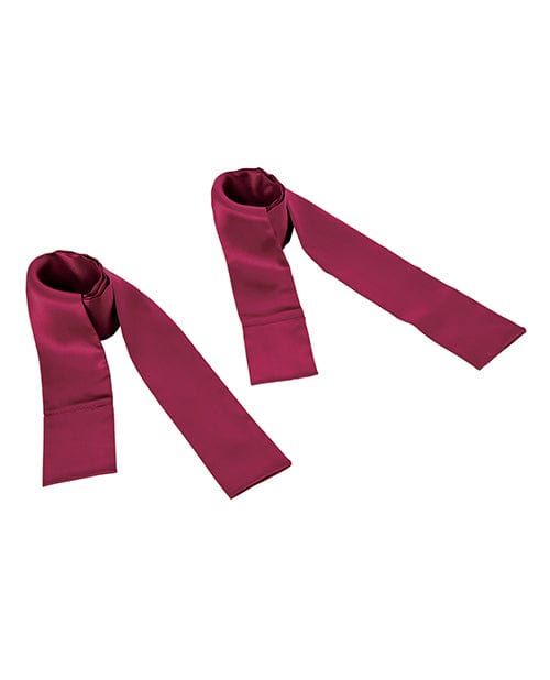 Sportsheets International Sex &amp; Mischief Enchanted Sash Restraints - Burgundy Kink &amp; BDSM