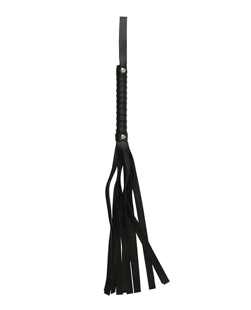 Sportsheets International Sex &amp; Mischief Faux Leather Flogger - Black Kink &amp; BDSM