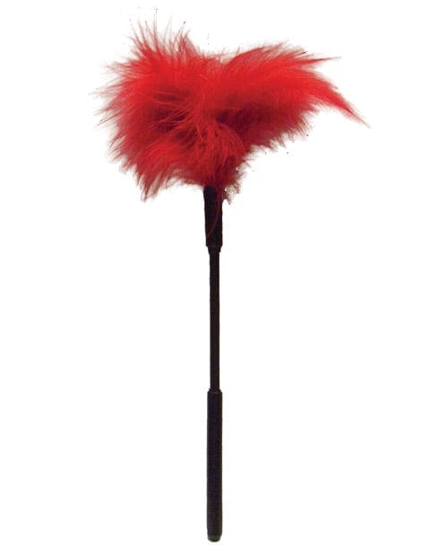 Sportsheets International Sex &amp; Mischief Feather Tickler Red Kink &amp; BDSM