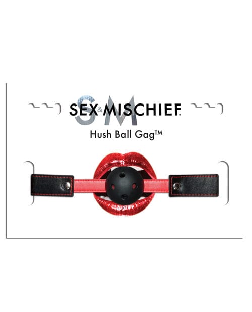 Sportsheets International Sex &amp; Mischief Hush Ball Gag Kink &amp; BDSM