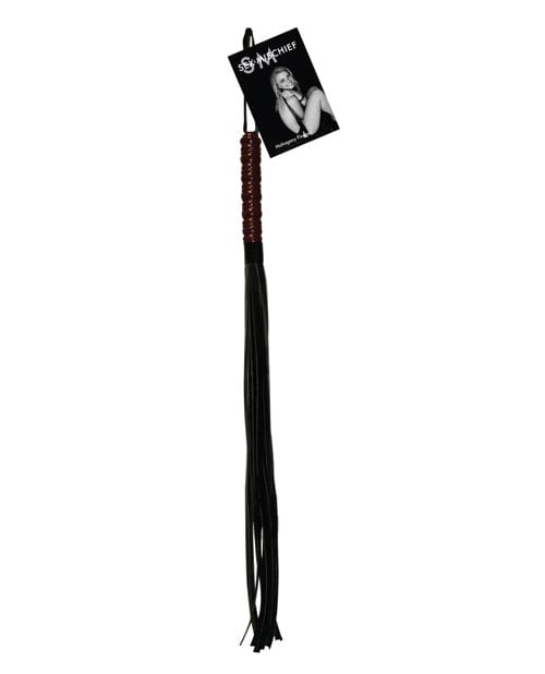 Sportsheets International Sex &amp; Mischief Mahogany Flogger Kink &amp; BDSM