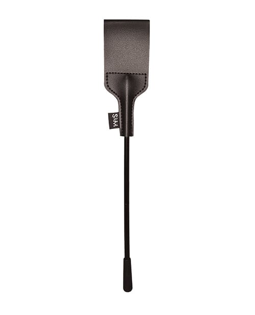Sportsheets International Sex &amp; Mischief Riding Crop - Black Kink &amp; BDSM