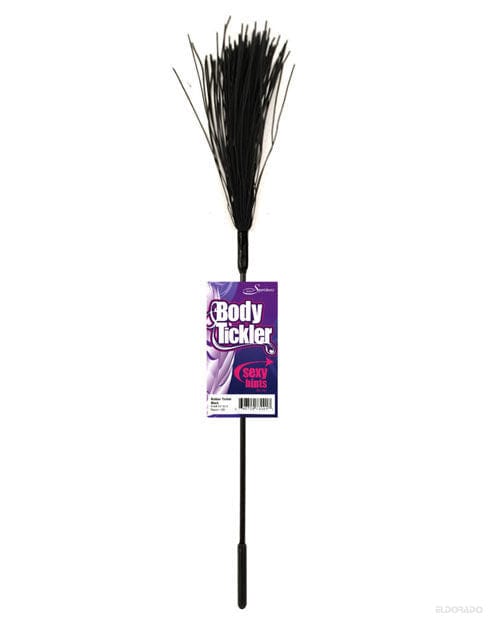 Sportsheets International Sex &amp; Mischief Rubber Tickler Black Kink &amp; BDSM