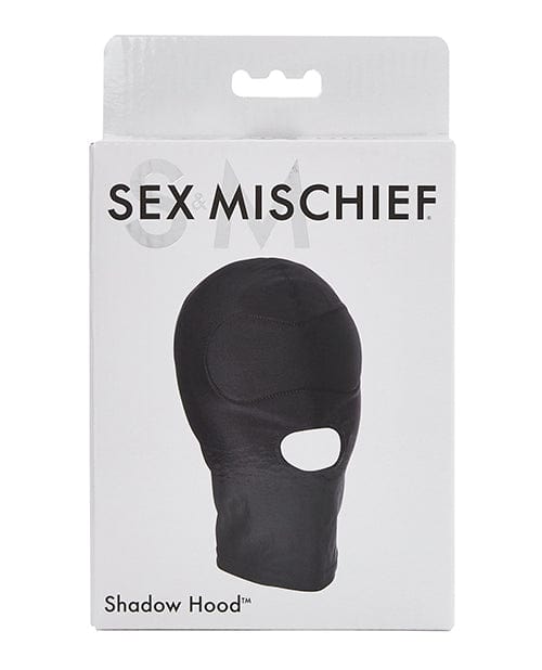Sportsheets International Sex &amp; Mischief Shadow Hood - Black Kink &amp; BDSM