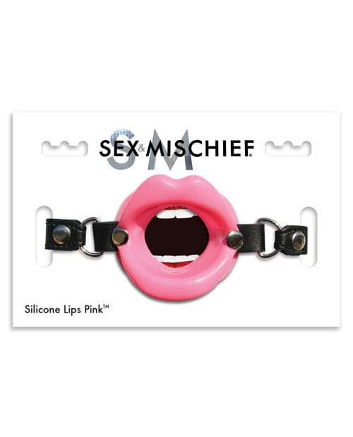 Sportsheets International Sex &amp; Mischief Silicone Lips Pink Kink &amp; BDSM