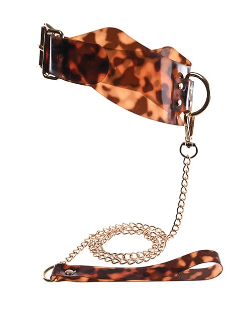 Sportsheets International Sincerely Amber Collar &amp; Leash Kink &amp; BDSM