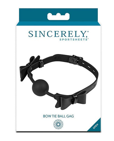 Sportsheets International Sincerely Bow Tie Ball Gag Kink & BDSM
