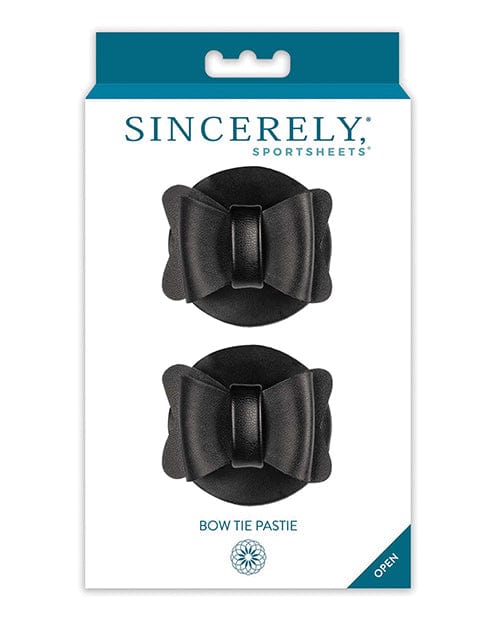 Sportsheets International Sincerely Bow Tie Pasties Kink &amp; BDSM