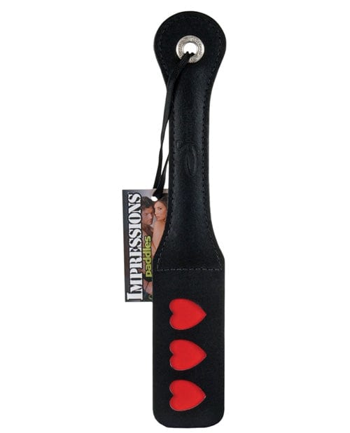 Sportsheets International Sportsheets 12" Leather Heart Impression Paddle Kink &amp; BDSM