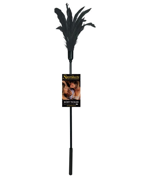 Sportsheets International Sportsheets Body Tickler Starburst Feather Black Kink &amp; BDSM