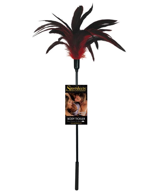 Sportsheets International Sportsheets Body Tickler Starburst Feather Red Kink &amp; BDSM