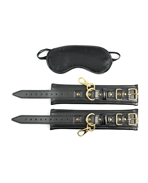 Sportsheets International Sportsheets Cuffs &amp; Blindfold Set - Special Edition Kink &amp; BDSM