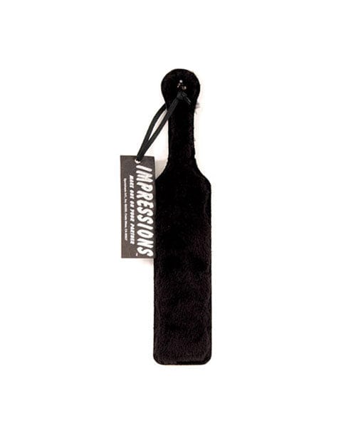 Sportsheets International Sportsheets Leather Paddle with Black Fur Kink &amp; BDSM