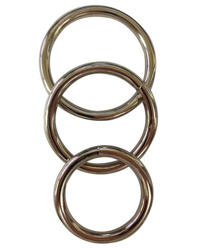 Sportsheets International Sportsheets Metal O Ring - Pack Of 3 Penis Toys