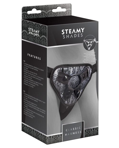 Steamy Shades Classic Harness - Black-White